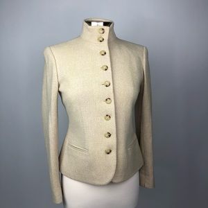 Lauren Ralph Lauren | Military Wool Blend Blazer 4